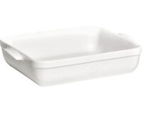 plat à lasagne blanc craie 5 litres 43,5 x 28,5 cm