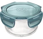 Frigoverre Evolution boîte repas ronde diamètre 14 cm, 50 cl à couvercle gris
