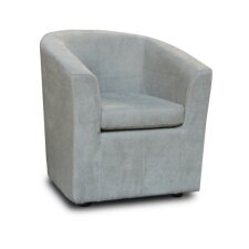 CITY Fauteuil Fauteuil jasper tissu ritz gris clair