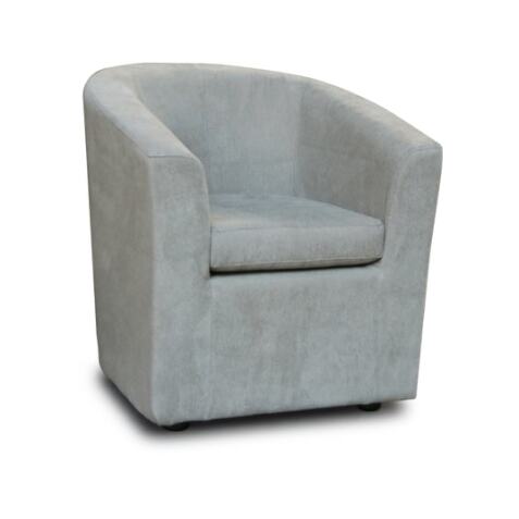 CITY Fauteuil Fauteuil jasper tissu ritz gris clair