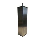 MRG Jeu de pieds Carré Tonga L5cm inox filetage 8mm
