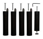 DUVIVIER Jeu de pieds de lit Jeu de 5 pieds - 10633