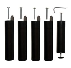 DUVIVIER Jeu de pieds de lit Jeu de 5 pieds - 10633