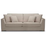 CITY Canapé microfibre Monaco 3 pl mf taupe