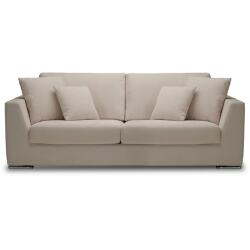 CITY Canapé microfibre Monaco 3 pl mf taupe