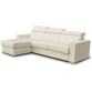 CITY Canapé lit Andorra angle convertible 140 ritz beige