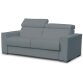 CITY Canapé lit Andorra 3 places micro fibre matelas 160 cm