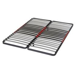 EBAC Sommier 2 x 80 x 200 C034 lombalattes 2 x 80 x 200 cm