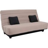 UB DESIGN Canapé lit Caly CC 130 mousse 28 kg couette taupe