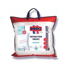 DODO Oreiller carré Entretien facile microfibre 60 x 60 cm medium