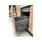 MSA Poubelle murale Poubelle 2Bacsx28L/56L M600