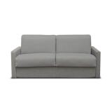 CITY Canapé lit Marsiglia canapé 3 places tissu gris 160