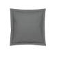 HANS Taie d'oreiller To percale 65 x 65 acier