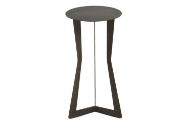 EGOITALIANO Table d'appoint Neptune table d'appoint métal-brown diamètre 30 cm