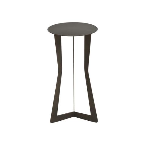 EGOITALIANO Table d'appoint Neptune table d'appoint métal-brown diamètre 30 cm