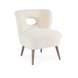 BIZZOTTO Fauteuil Cortina effet laine