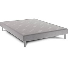 DUNLOPILLO Sommier 140 x 190 Somnilat 140 x 190 bellini gris perle