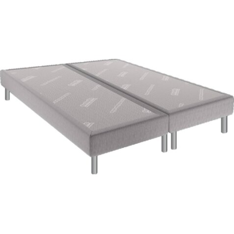 DUNLOPILLO Sommier 2 x 80 x 200 Somnilat 2 x 80 x 200 (160 x 200 cm) bellini gris perle