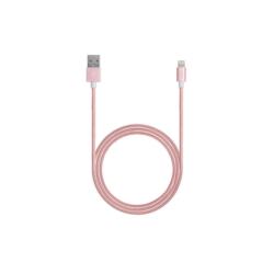 AIINO Câble USB Apple Lightning Metal 1.2 m - Goldrose