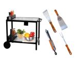 LITTLE BALANCE Accessoire barbecue Chariot Multi Pro 8608 + Accessoires