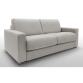 ALTEREGO DIVANI Canapé lit Pluslit canapé convertible 3 places gris clair 140