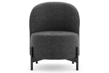 SAMOA Fauteuil tissu Fauteuil EBE Anthracite