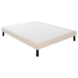 EPEDA Sommier  80 x 200 Bristol chenille lin 0820