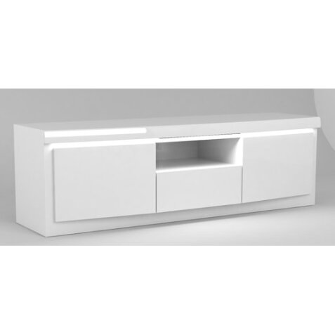 SCIAE Meuble hifi SPIRIT - TV HI-FI 2PO 1T N°6 led inclus