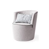 LE COMFORT Fauteuil Enif tissu