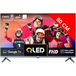 CHIQ TV QLED Full HD 80 cm L32QM8T- Google TV - QLED
