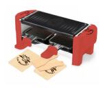 LITTLE BALANCE Raclette Multifonction Raclette 2 personnes rouge