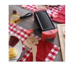 LITTLE BALANCE Raclette Multifonction Raclette 2 personnes rouge