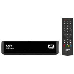 CGV Décodeur terrestre TNT HD Récepteur-enregistreur TNT UHD 4K ETIMO UHD1