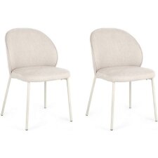 BIZZOTTO Chaise Lot de 2 chaises Wendy Beige