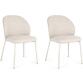 BIZZOTTO Chaise Lot de 2 chaises Wendy Beige