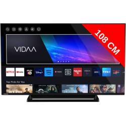 TOSHIBA TV QLED 4K 108 cm 43QV3363DG