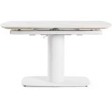 BIZZOTTO Table de salle à manger Table Jeremias 140-200x80 Blanche extensible