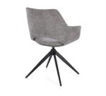 BIZZOTTO Chaise Vivian grey pivotante