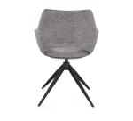 BIZZOTTO Chaise Vivian grey pivotante