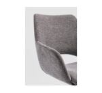 BIZZOTTO Chaise Vivian grey pivotante