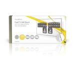 NEDIS Support mural TVWM5065BK