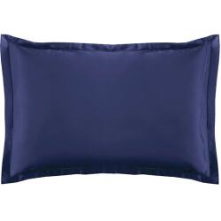 ANNE DE SOLENE Taie d'oreiller Eclat 50x75cm cardinal satin coton 120F