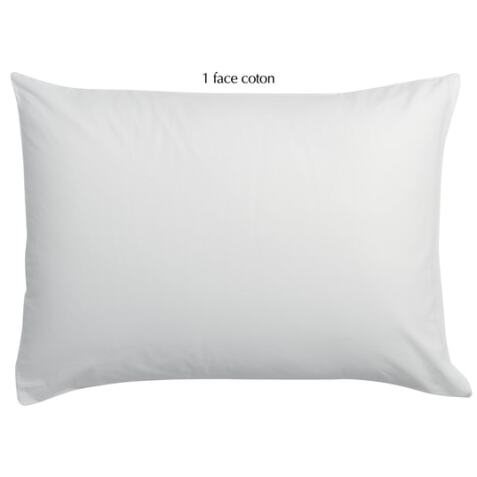 VIVARAISE Taie d'oreiller Linco 50x75cm blanc