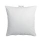 VIVARAISE Taie d'oreiller Linco 65x65cm blanc