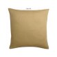 VIVARAISE Taie d'oreiller Linco 65x65cm gold