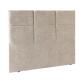 EPEDA Tête de lit Carre Chic 160cm chenillé grege
