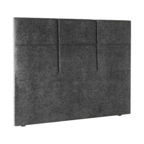 EPEDA Tête de lit Carre Chic 160cm chenille gris