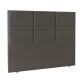 EPEDA Tête de lit Carre Chic 160cm tissé gris fumé