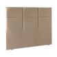 EPEDA Tête de lit Carre Chic 160cm enduit moka