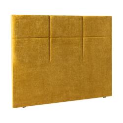 EPEDA Tête de lit Carre Chic 160cm chenillé ocre